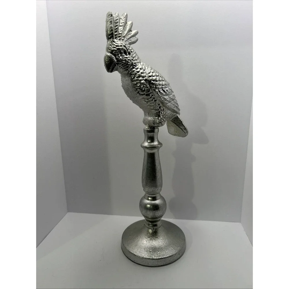 Grace Mitchell Parrot On A Stand Figurine 13.5 